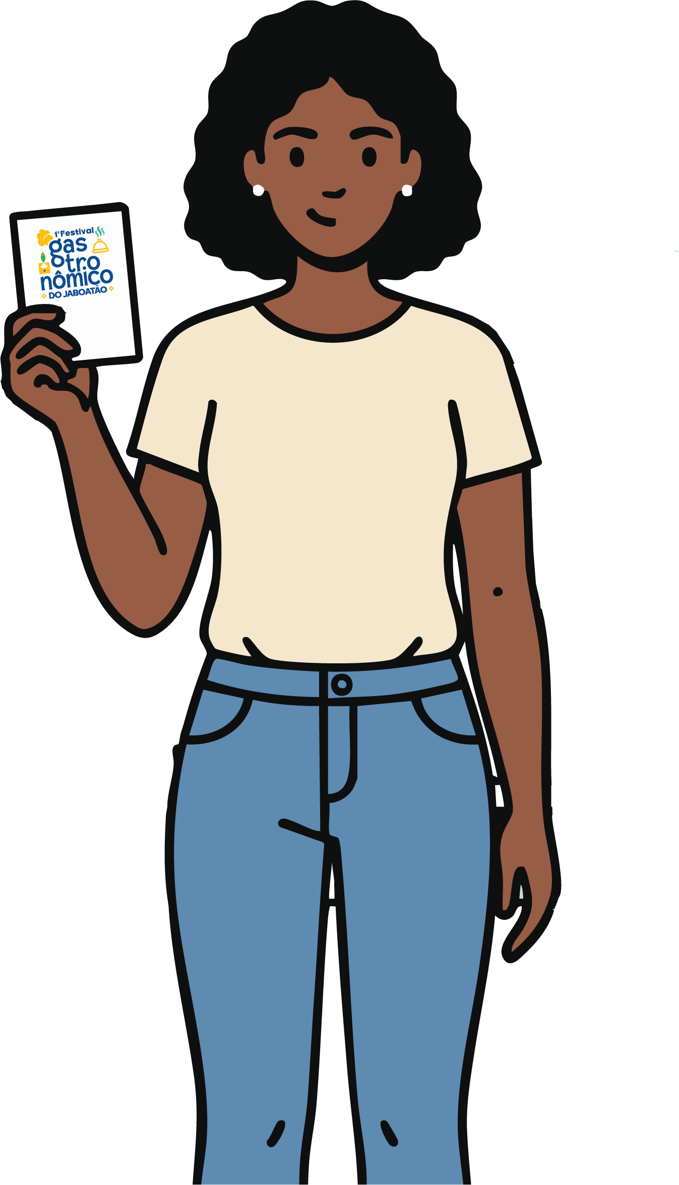 Garota com passaporte