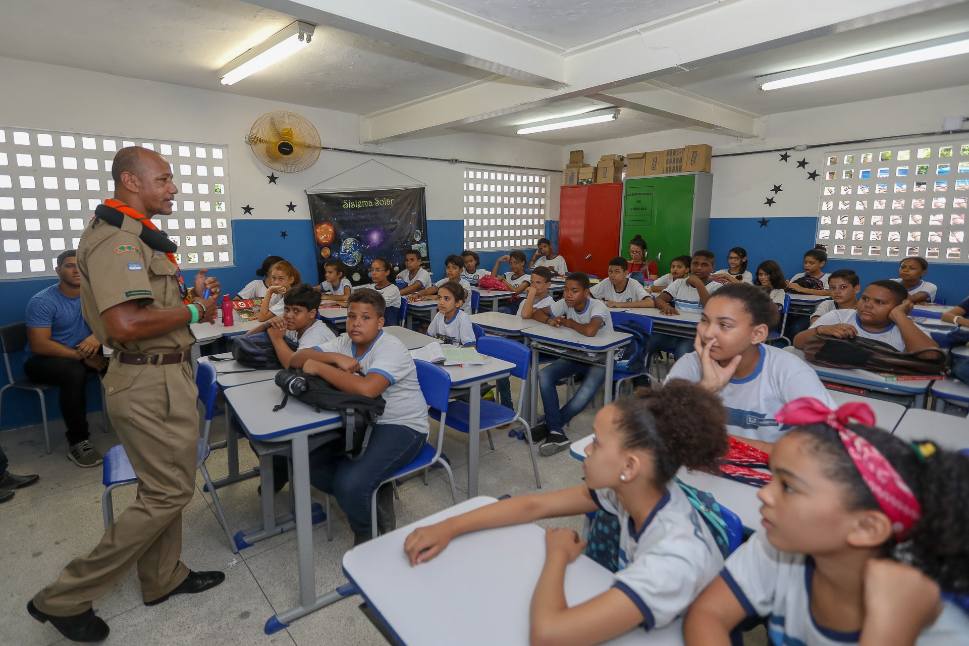 Leia mais sobre o artigo Dia Mundial do Escoteiro é celebrado com atividades educativas em escolas da rede municipal do Jaboatão
