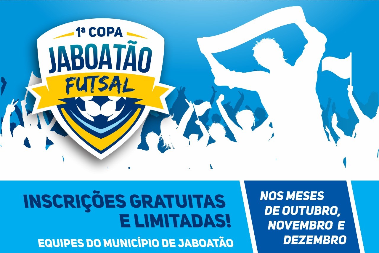 Leia mais sobre o artigo Prefeitura abre inscrições para 1ª Copa Jaboatão de Futsal